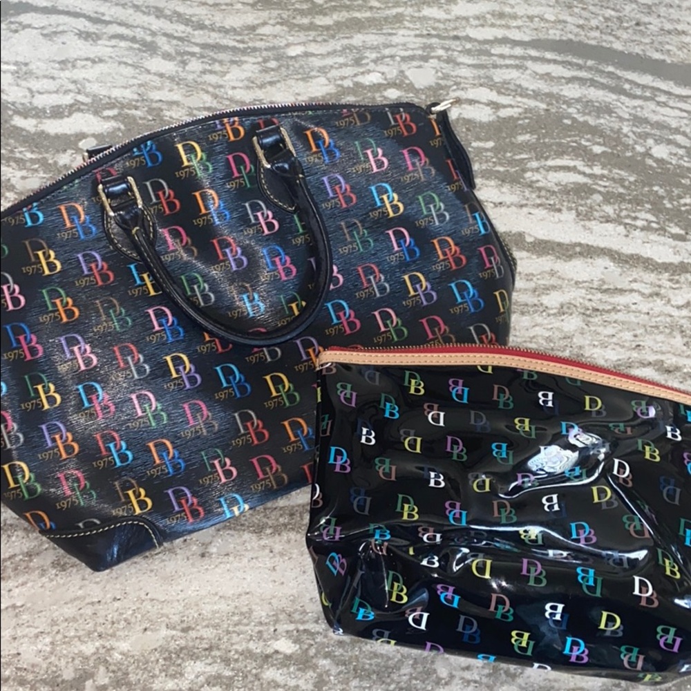Dooney & Bourke Madison Monogram Satchel Bundle